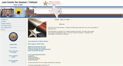 Desktop Screenshot of leoncountytax.org